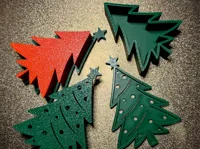 Boîte cadeau sapin de Noël — photo 1