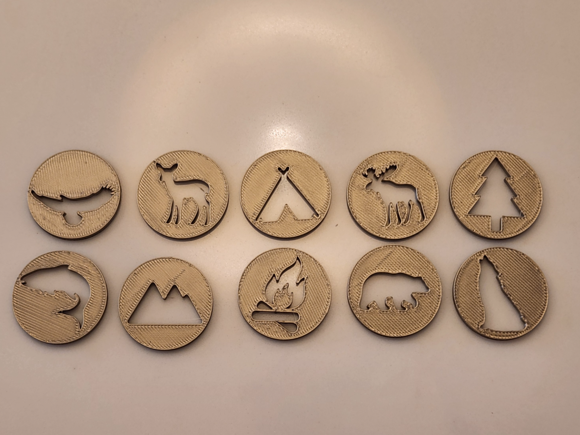 Camping Tokens