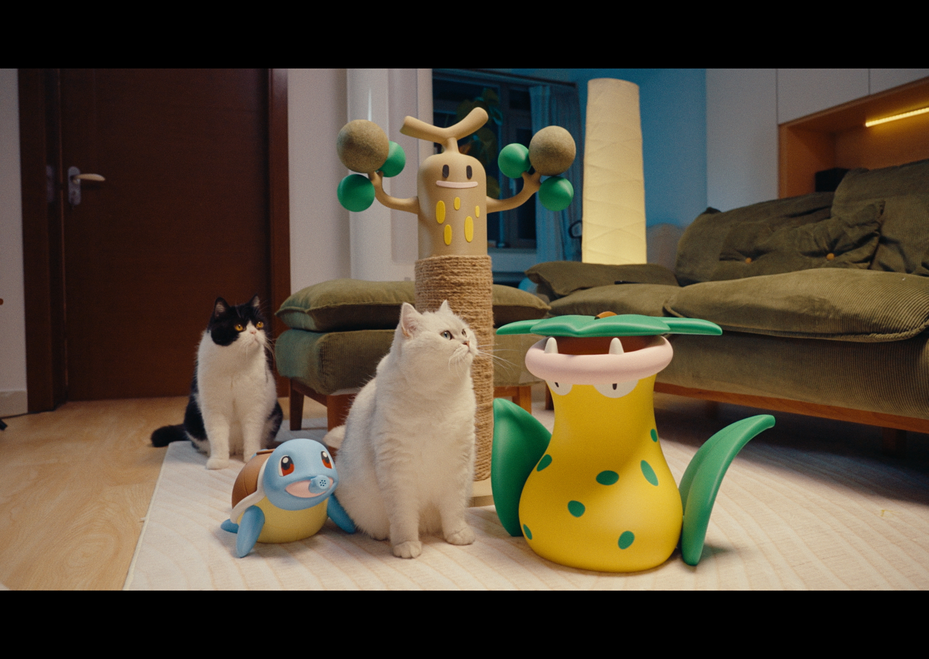 Miniatura 2 do modelo 3D 185Sudowoodo树才怪猫抓板柱