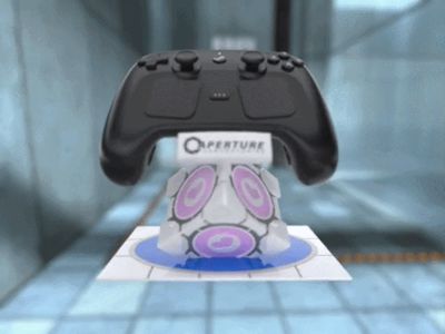 Steam Controller 2 Dock - Companion Cube