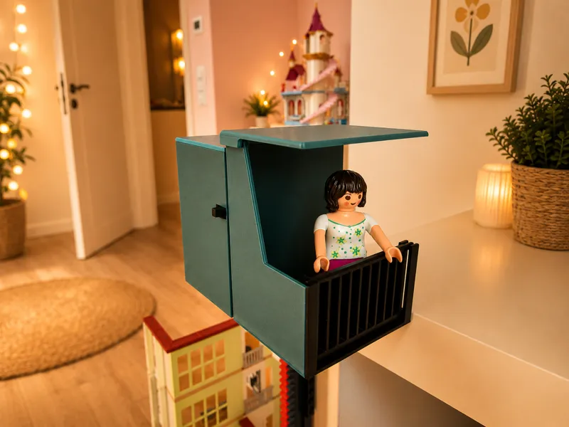 Automatic elevator for Playmobil - CyberBrick 