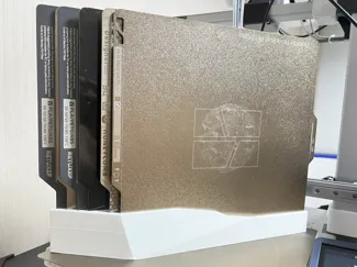 Bambu Lab 打印板架 幾何切面造型  有3片、5片、7片三種版本 A1/P1/X1