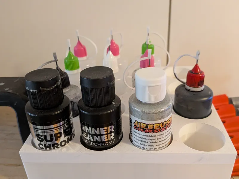 Model color stand