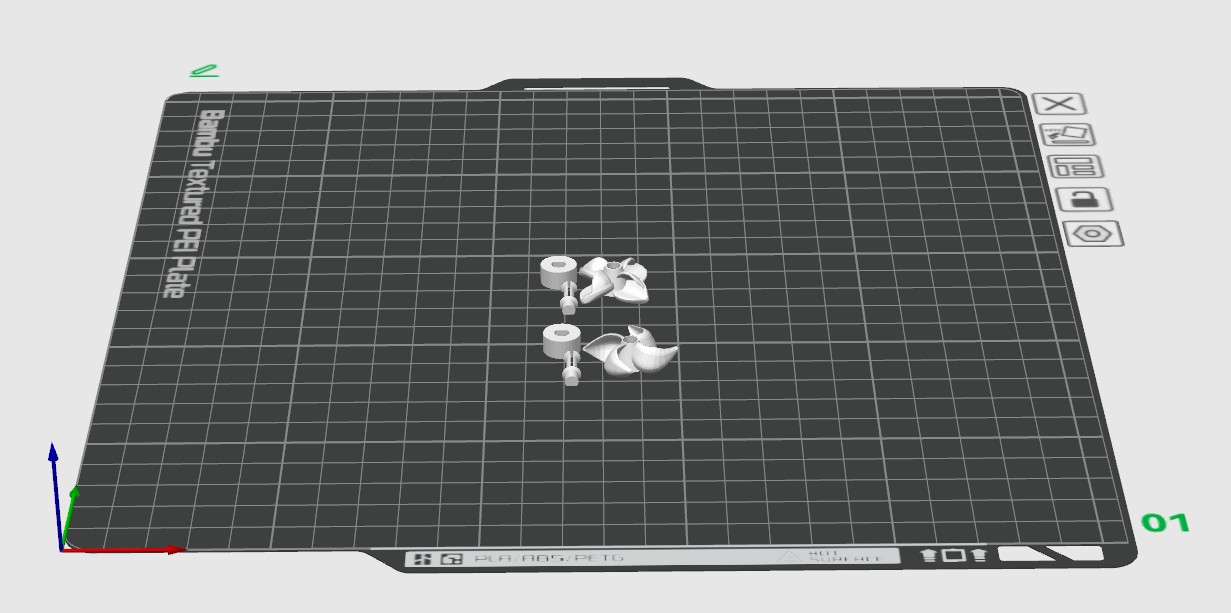 Miniatura 2 do modelo 3D Cute Mini Windmill