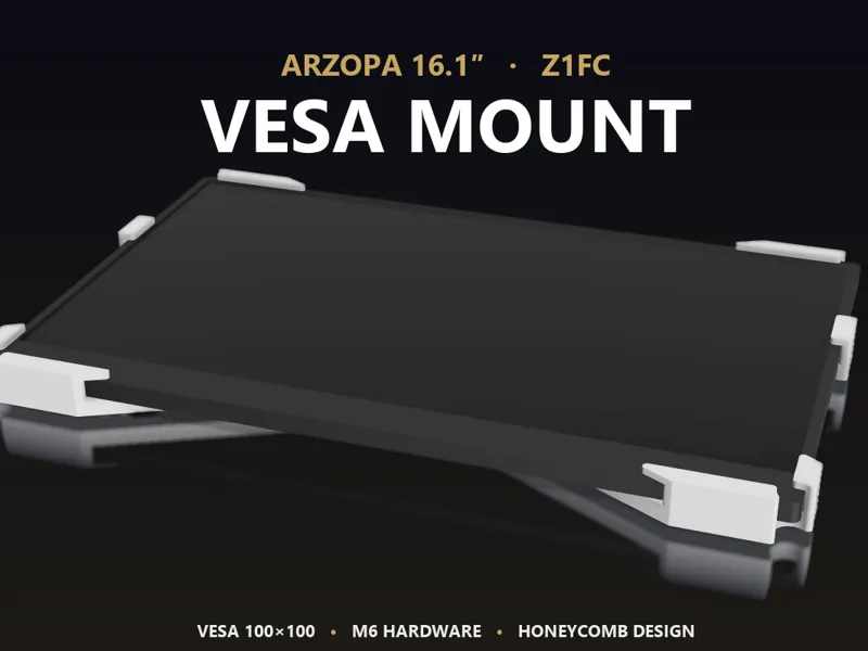 Arzopa Z3FC/Z1FC Vesa monitor arm