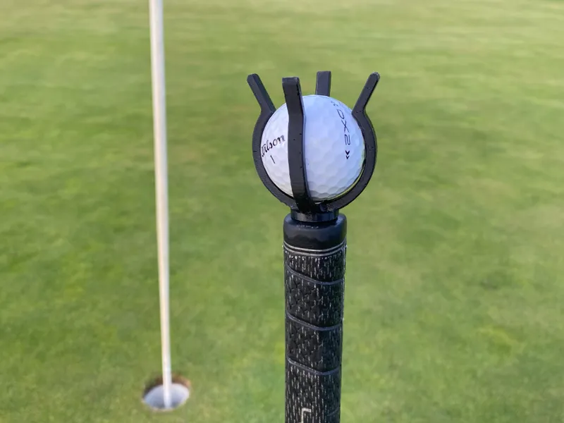 Golf Ball Picker Upper Attachment for Putter