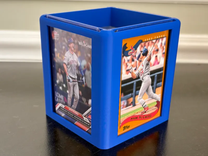 Toploaded Card Display