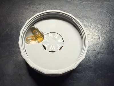 Daily Dose Cover - 7-Day Pill Organiser Container