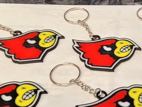 Cardinals Keychain