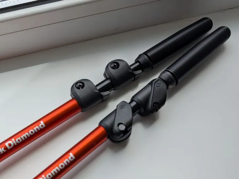 Black Diamond trekking poles caps (tip covers)