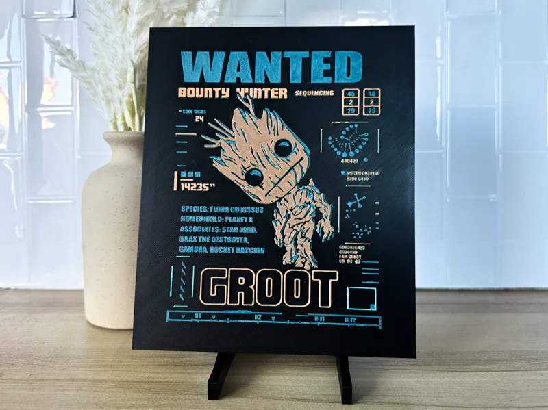 Groot Wanted Poster