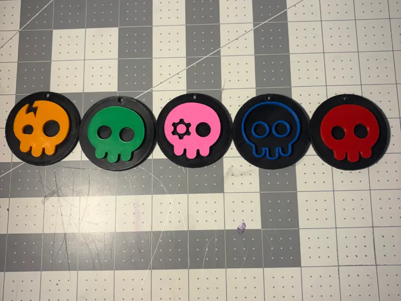 The Living Tombstone Key Chains