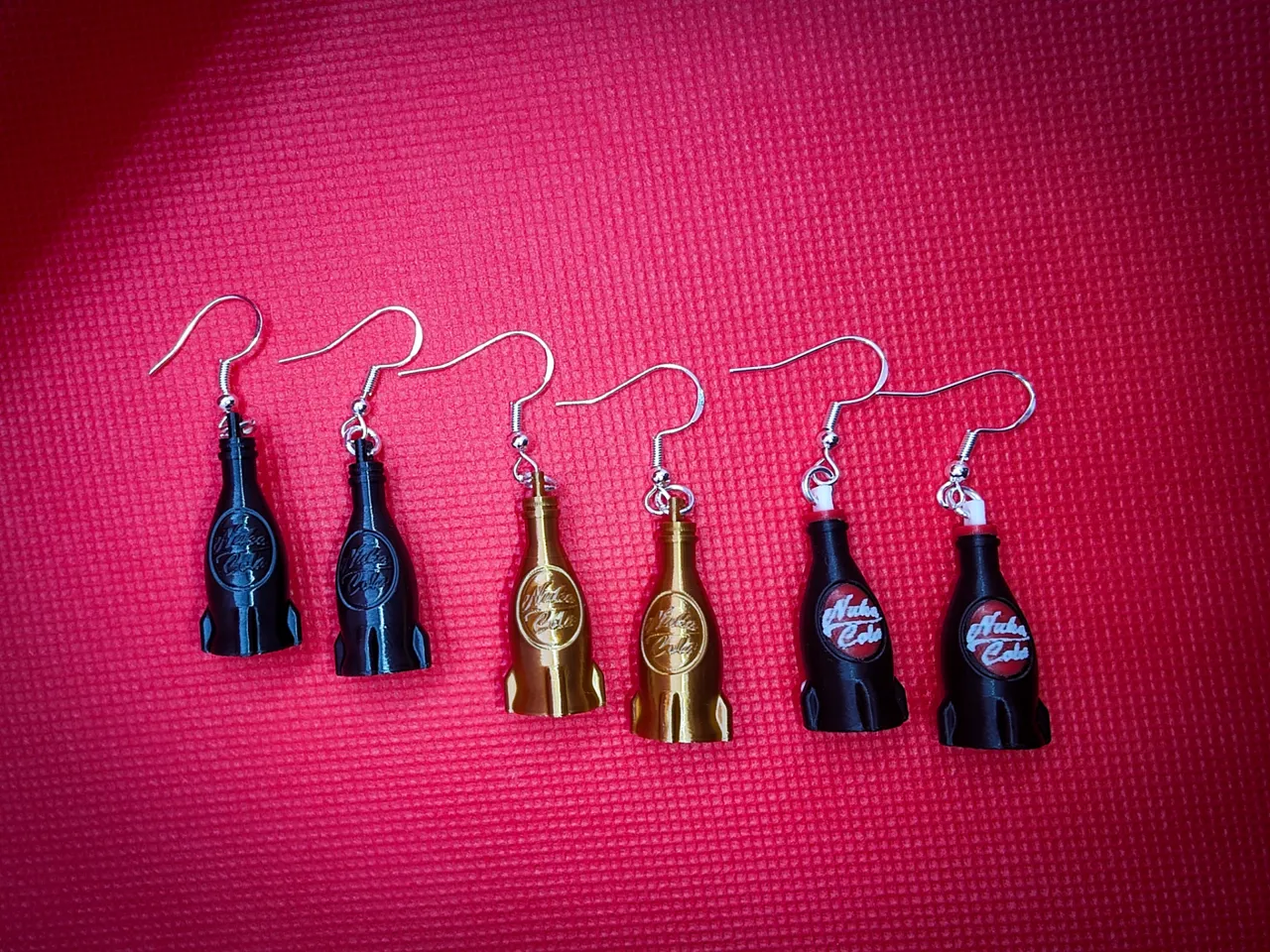 Fallout Nuka Cola Earrings view 3