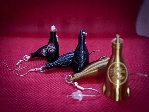 Fallout Nuka Cola Earrings