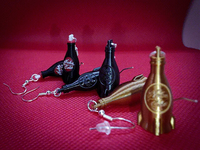 Fallout Nuka Cola Earrings