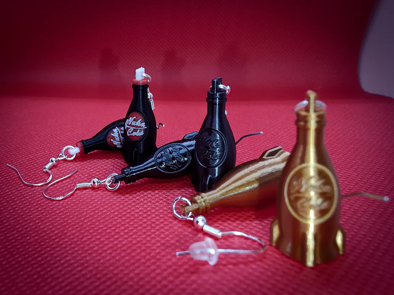 Fallout Nuka Cola Earrings view 4