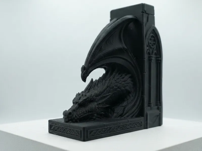 Dragon Book Nook - Fantasy Decor