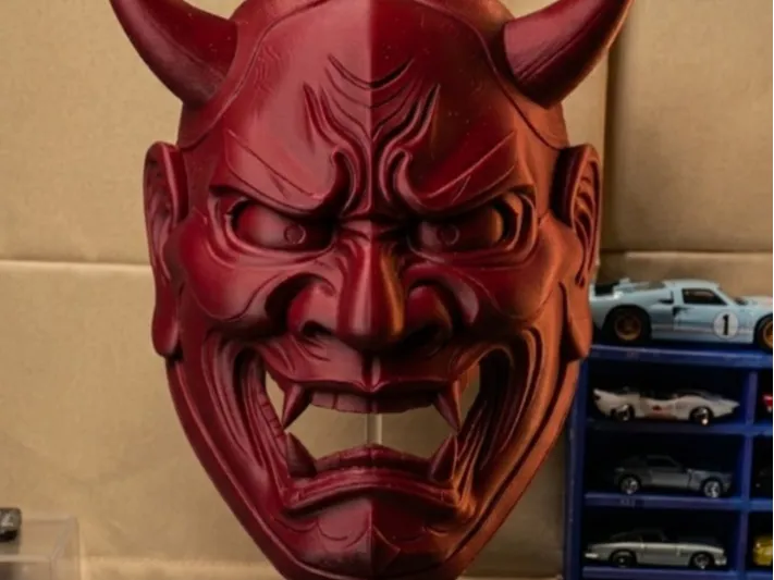 JAPANESE DEMON MASK