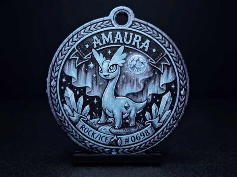 Amaura #0698 - Pokemon Ornament 