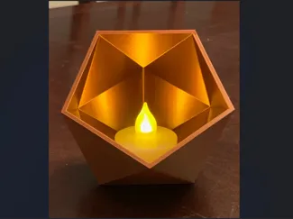 Reflective Tealight Holder