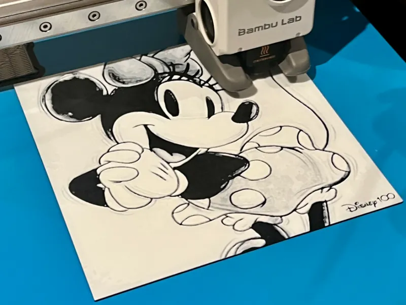 Minnie Mouse - Hueforge