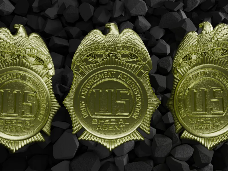 DEA Badge replica