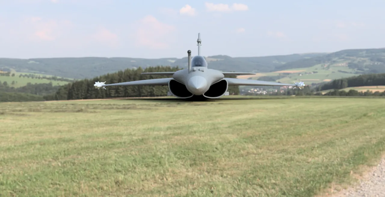 Rafale R/C jet fighter - 64mm EDF view 3