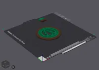 0.2mm layer, 2 walls, 8% infill