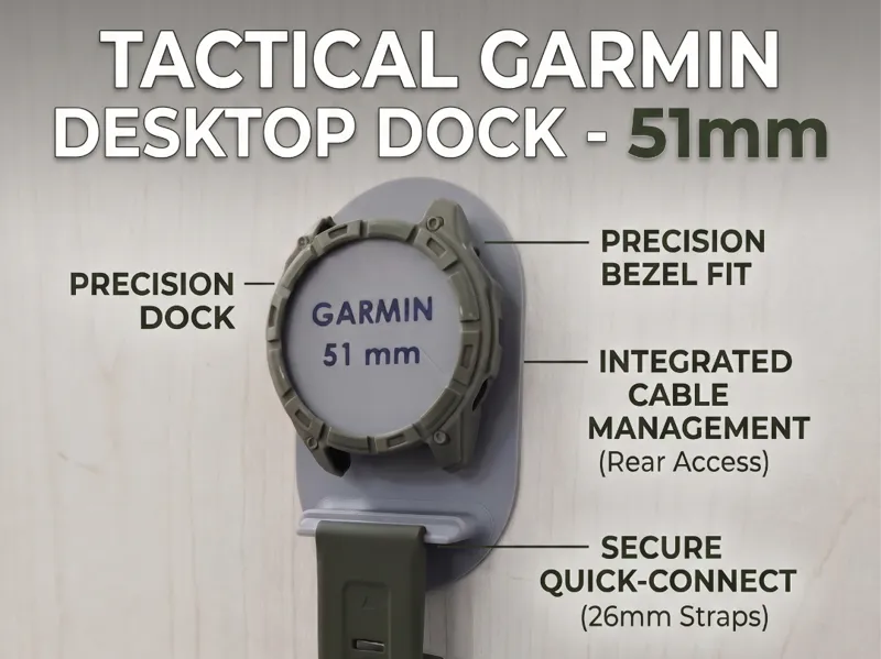Garmin 51mm Watch & Strap Guard Stand