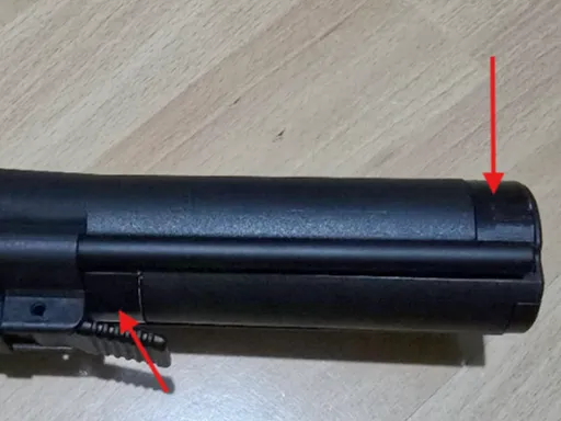 Novritsch SSR9 battery compartment extension