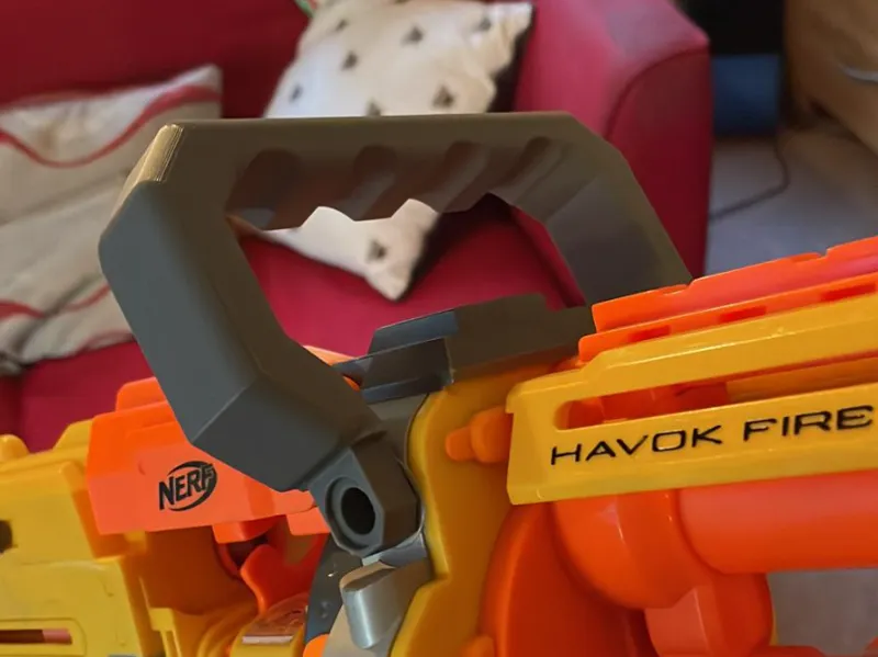 Handle for Nerf Havok / Vulcan 