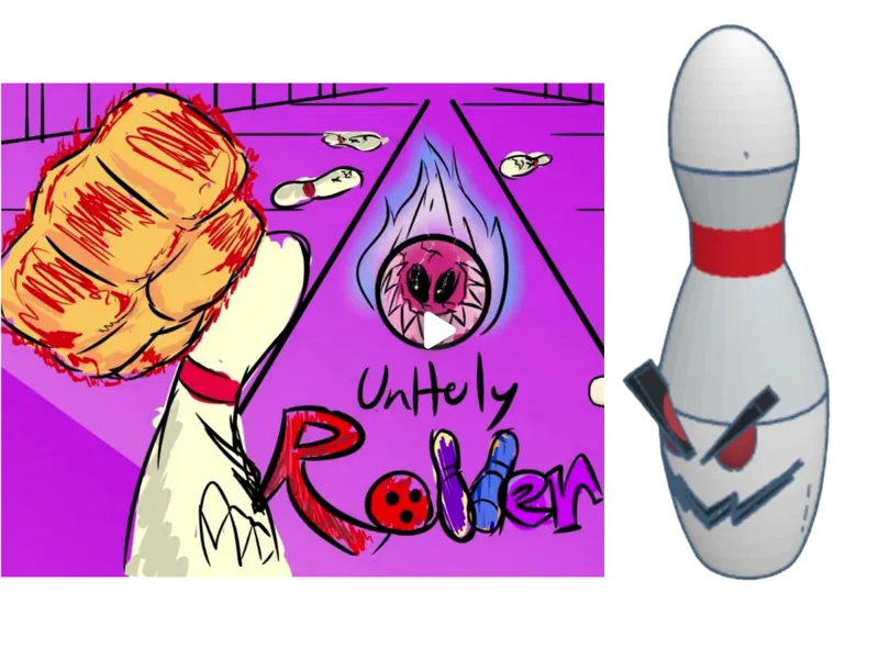 Unholy roller (RIT) bowling pin (full size)