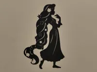 Silhouette de Raiponce — photo 2