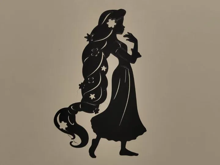 Silhouette de Raiponce