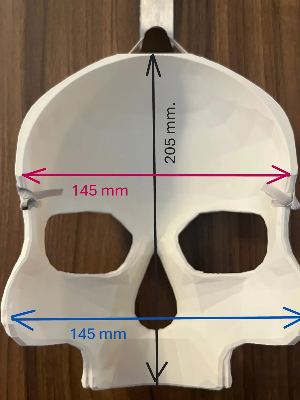 Halloween Skull mask by LordVojelDort MakerWorld: Download Free 3D Models