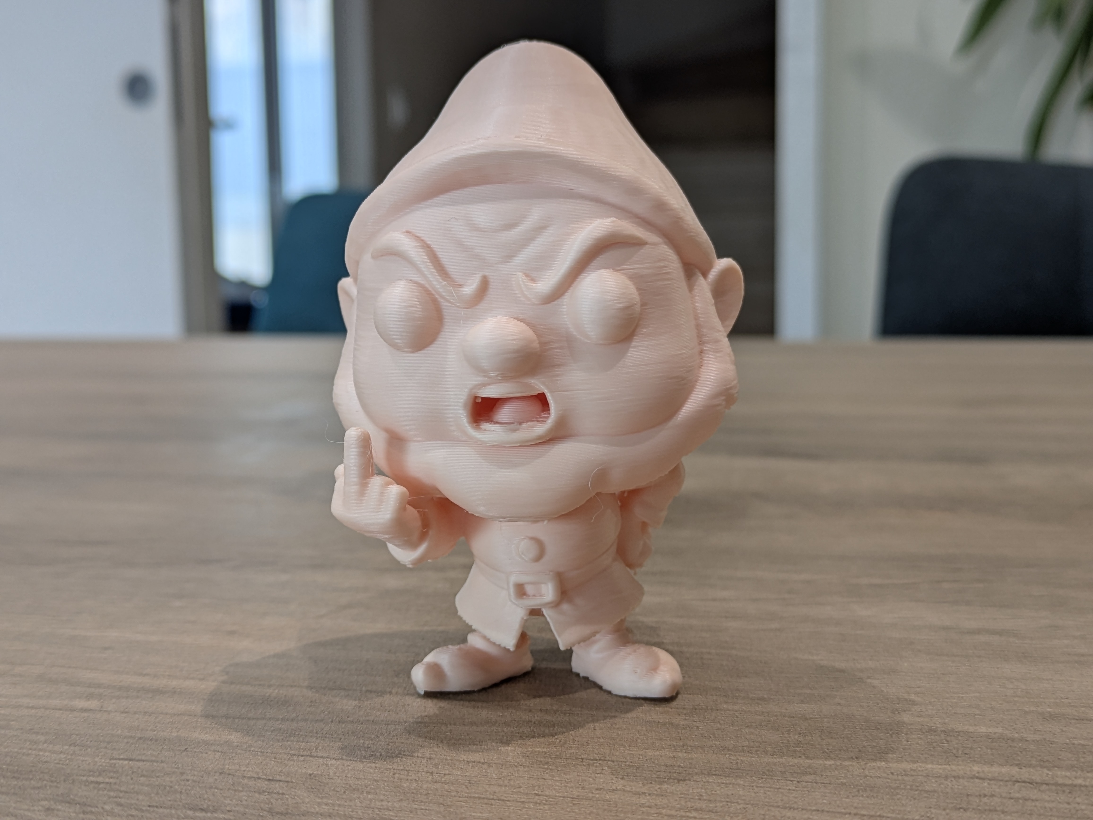 Miniatura 2 do modelo 3D Grumpy POP middle finger