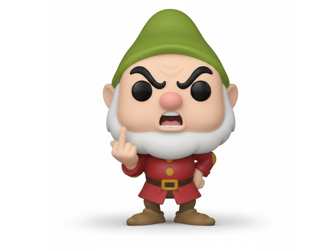 Grumpy POP middle finger