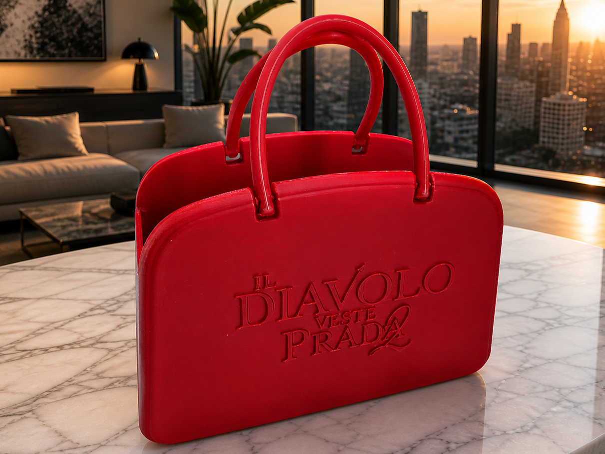 Borsa Diavolo Veste Prada 2 con logo Italiano
