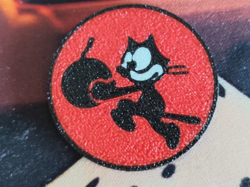 Medaille/ Patch Felix the house cat