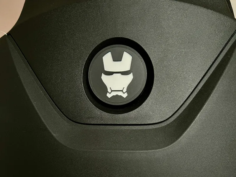 Backforce Iron Man Brooch