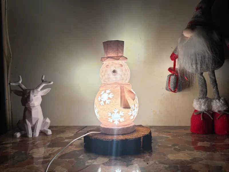 Christmas Snowman Light