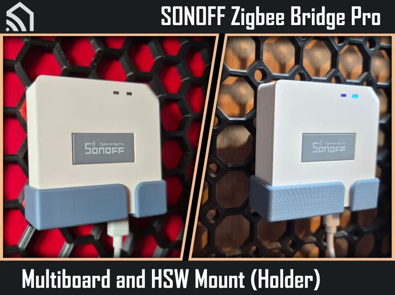 SONOFF Zigbee Bridge Pro Multiboard and HSW Holder