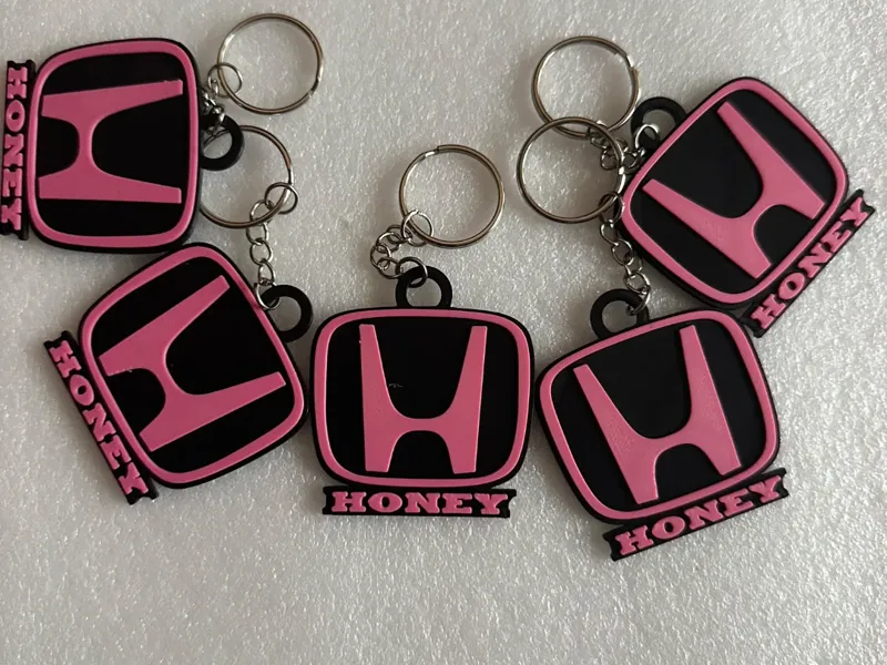 Honda custom keychain