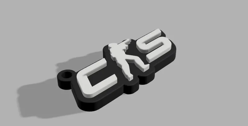 Counter Strike 2 Keychain