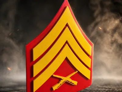 E5 USMC Sarnt Magnetic