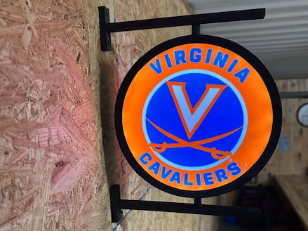 Virginia Cavaliers lightbox