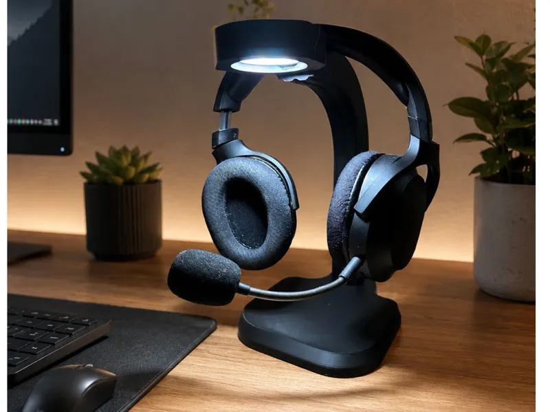 Headset Ständer Lampe