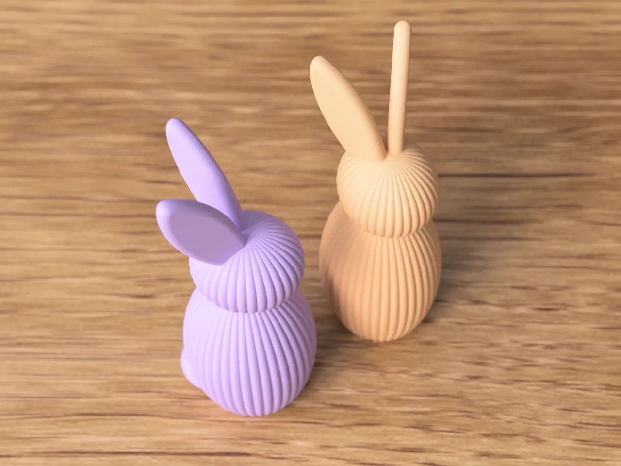 Minimalistic Bunny view 3
