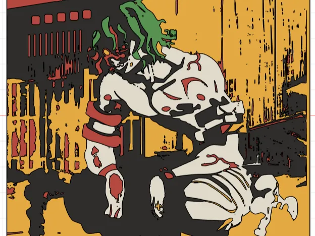 Gyutaro Multicolor (Demon Slayer)