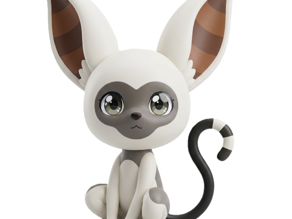 Momo Winged Lemur Cute Chibi Figure